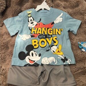 Disney Kids Set - Blue and Gray